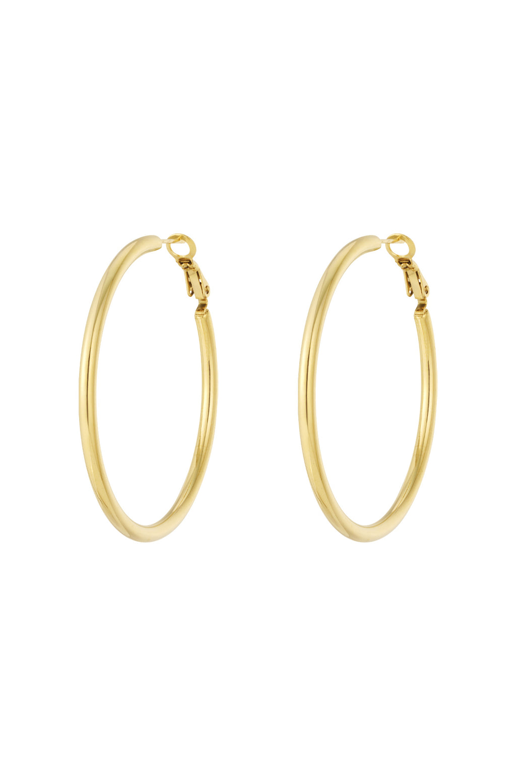 Small hoop earrings