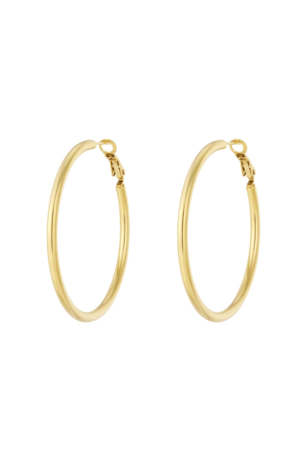 Small hoop earrings