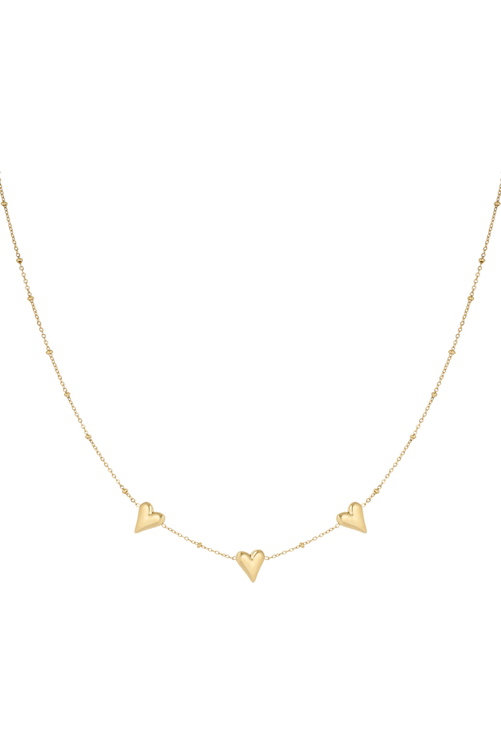 Triple love necklace