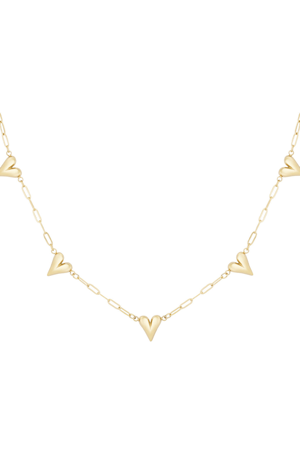 Hearts unfolded necklace