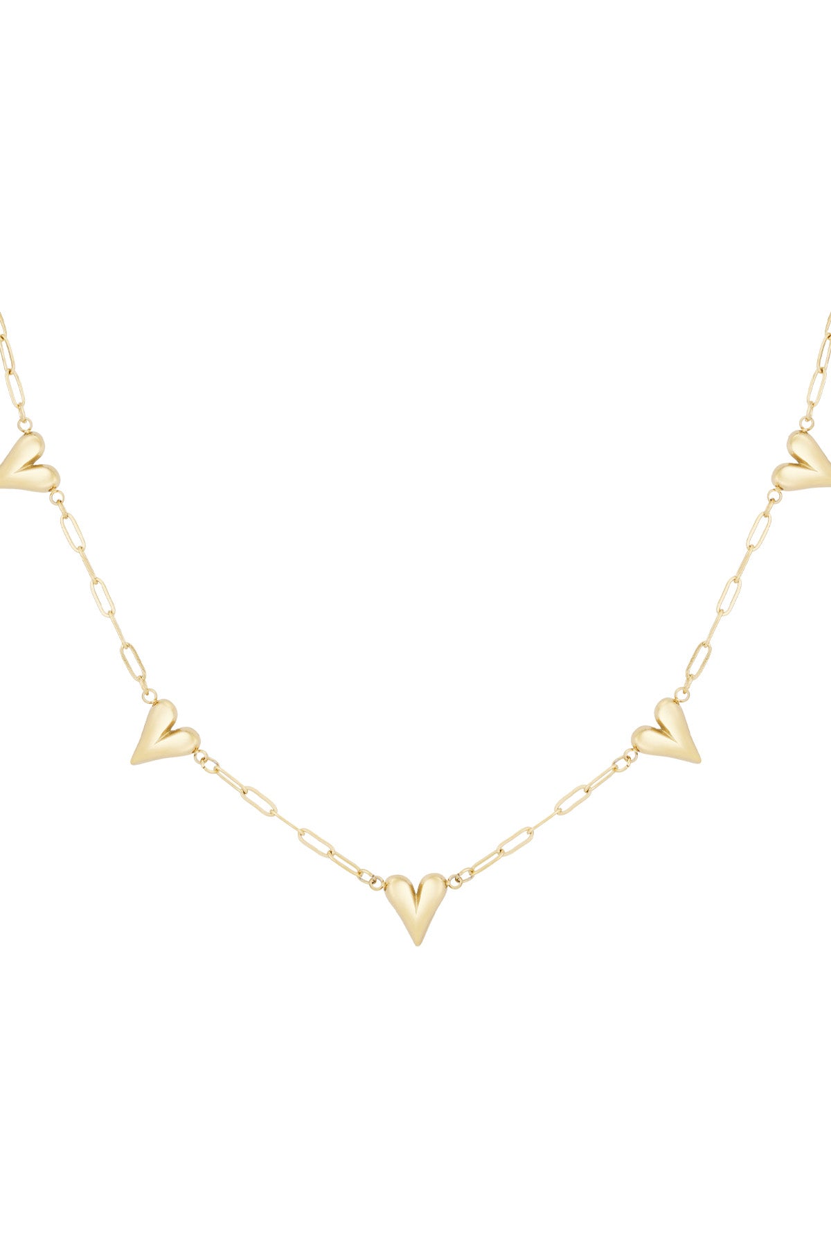 Hearts unfolded necklace