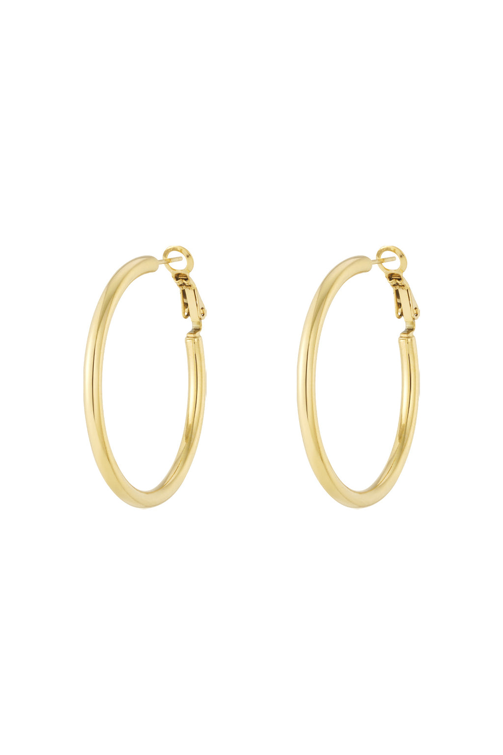 Small hoop earrings