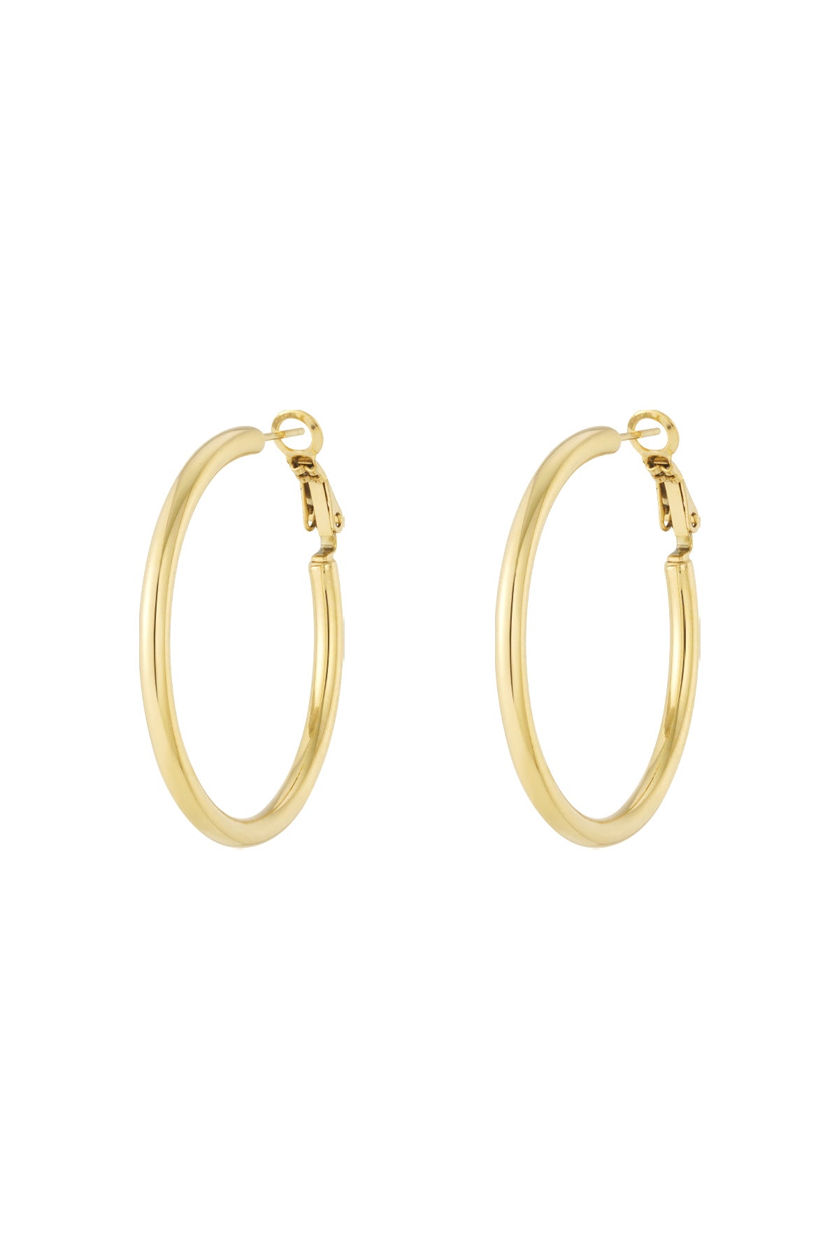 Small hoop earrings