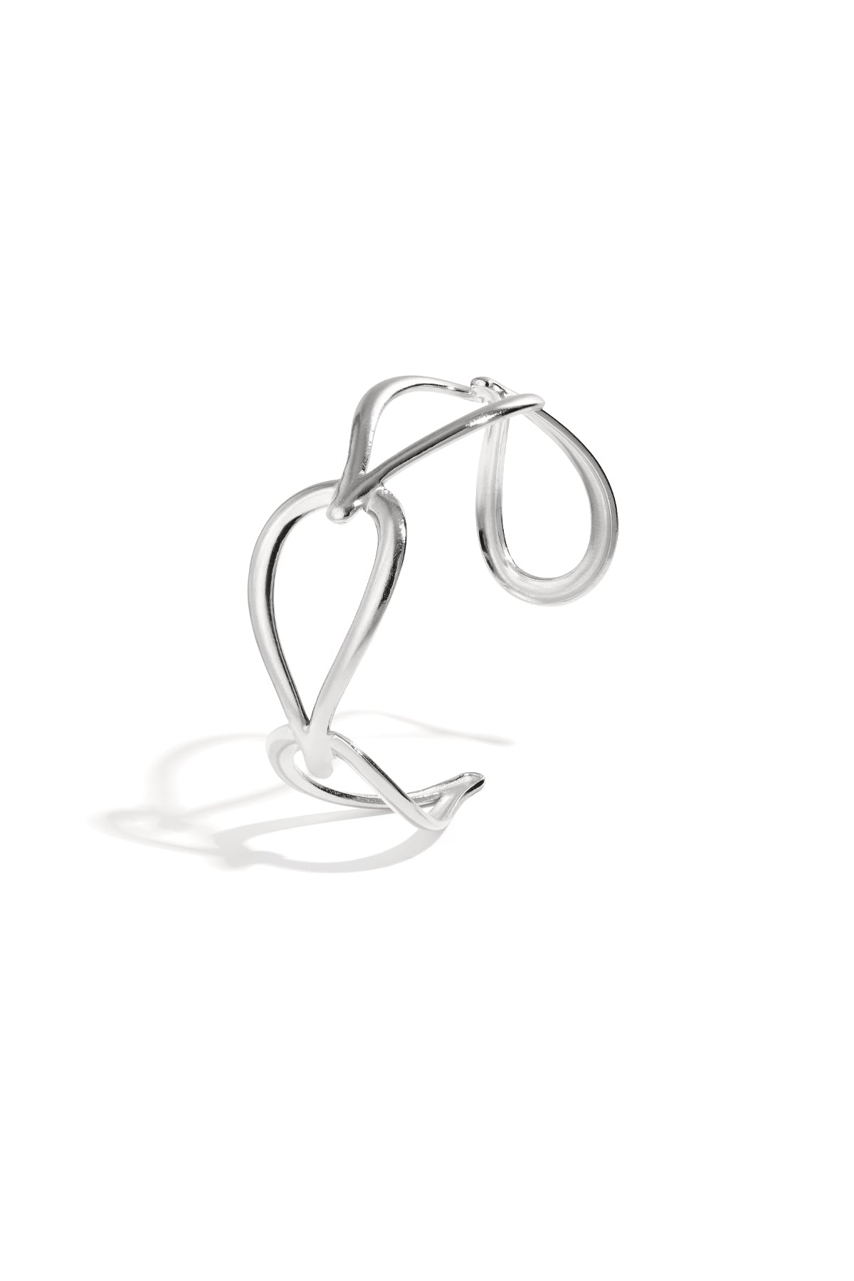 Bangle with open drops