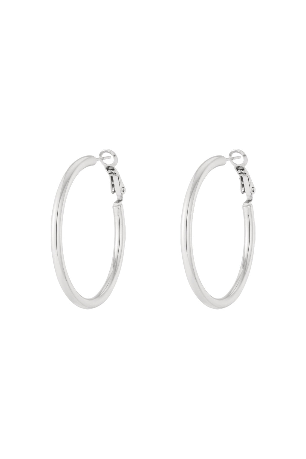 Small hoop earrings