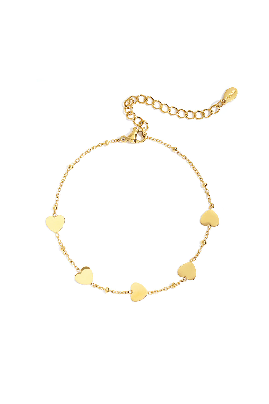 Bracelet with hearts